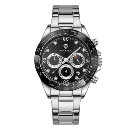 Parragai Chronomax M: PG1013C Blue / Black / Silver