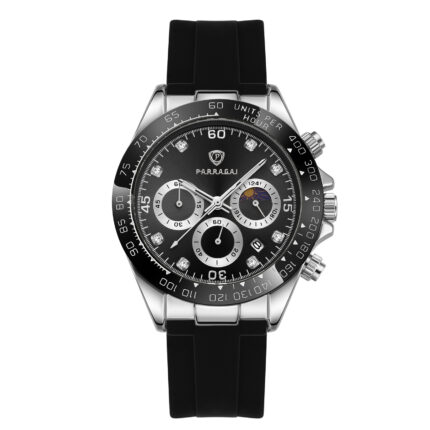 Parragai Chronomax M: PG1013B Black / Black /Silver