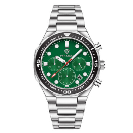 Parragai Apex Chrono </br> ( Green / Black / Silver )